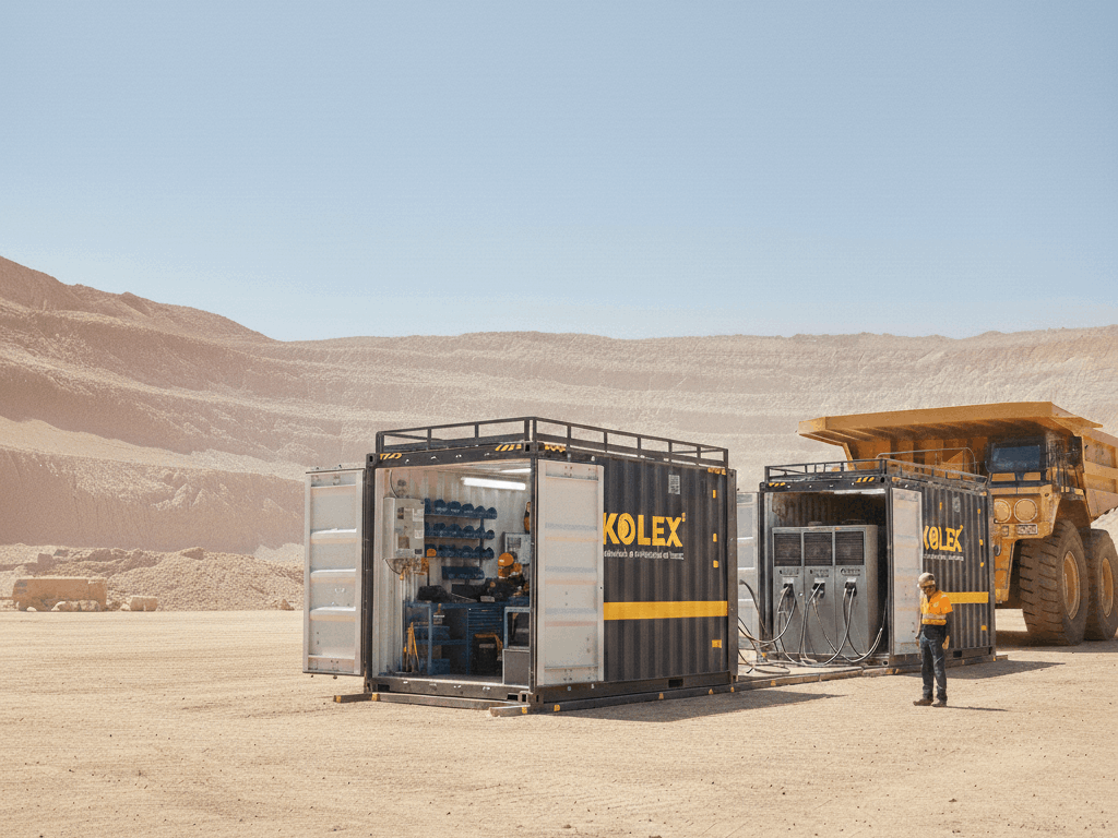 Kolex Containerized Testing Station